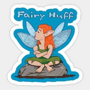 Fairy Huff Sticker